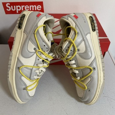 Size 9 - Nike Off-White x Dunk Low  Lot 27 of 50  No Box Very Clean