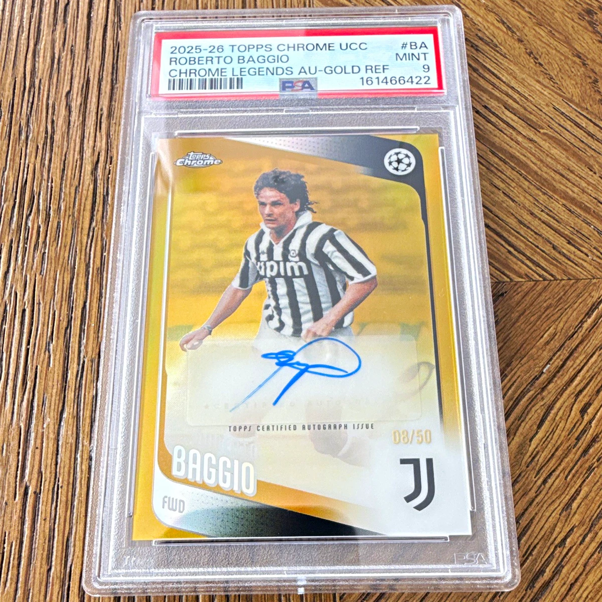 UEFA Champions League Soccer Juventus Autographed Sports Trading