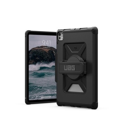 UAG iPad Pro 11'' Case M5 2025/M4 2024 Rugged Rotating HandStrap Metropolis Black