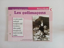CARTE FICHE - PETULA CLARK   Les colimaçons
