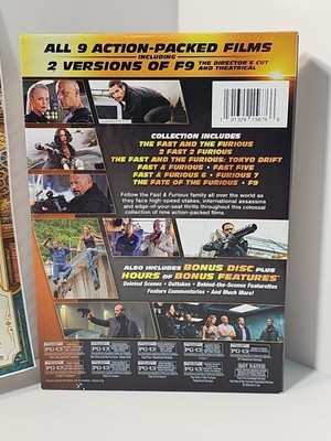 Fast and Furious: 9 Movie Collection (Walmart Exclusive) (DVD