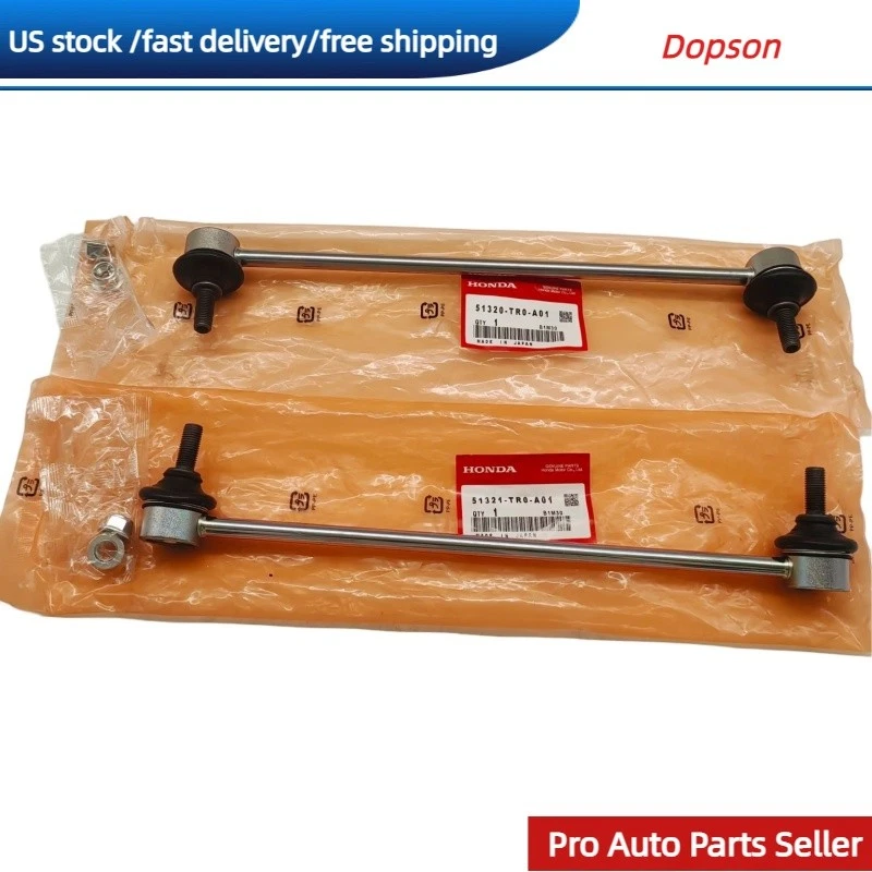 New 2X Front Stabilizer Sway Bar Ends 51320/21-TR0-A01 For Honda Civic 2012-2015 - Изображение 2 из 4