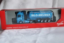 Herpa MAN TGX XXL Silo-Sattelzug Melmer "Kletterstadl" 310574 OVP (M44)
