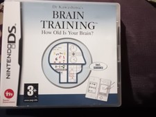 Dr Kawashima's Brain TrainingNintendo DS game UK PAL boxed