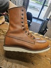 Red Wing 10877 Men's Leather Work Boots, US Size 10C Moc Toe, 2nd  — photo 6