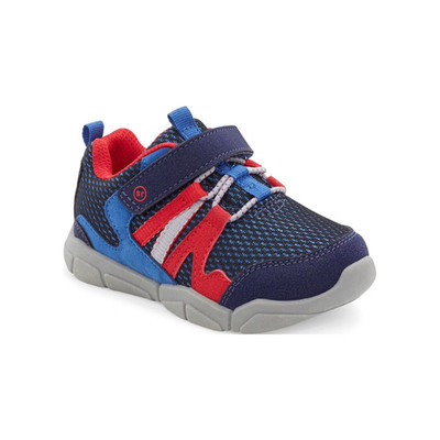 Munchkin by Stride Rite Toddler Boys Blue/Red Athletic Sneakers Size 12 M