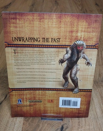 Pathfinder Adventure Path - Mummys Maske verschiebt Sand von Richard Pett RPG Buch - Bild 6 von 10