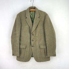 Hebden Cord Derby Tweed Jacket Mens 38R Green Norfolk Hacking Shooting Hunting
