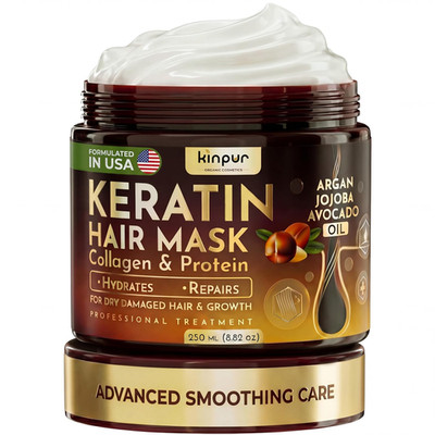 Keratin Hair Mask for Dry, Damaged or Long Hair - Deep Conditioner Masque with P