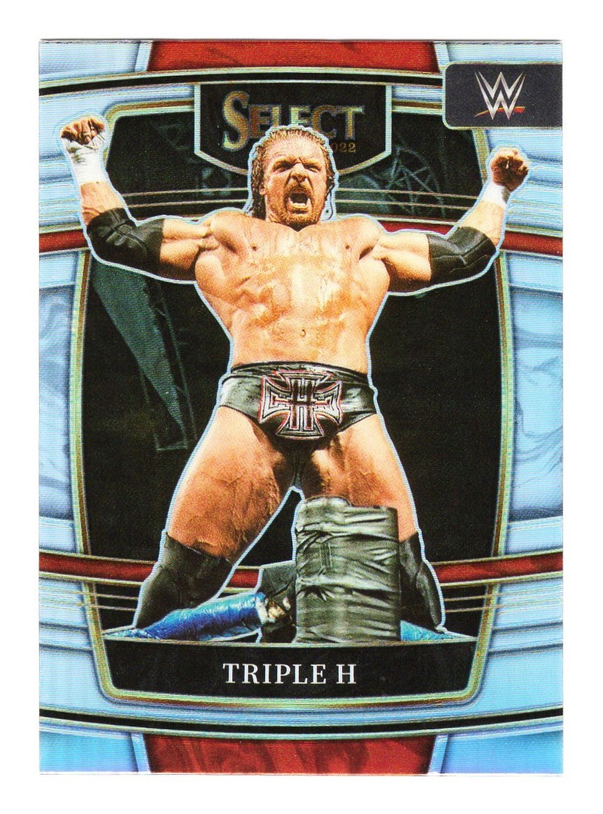 2022 Panini Select WWE - Triple H Concourse #40 Silver Prizm Parallel