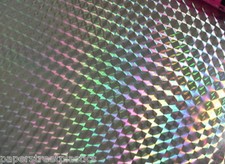 Holographic Prism Sign Vinyl 24" x 30 ft, Pick Any Fantasy Diffraction Color 