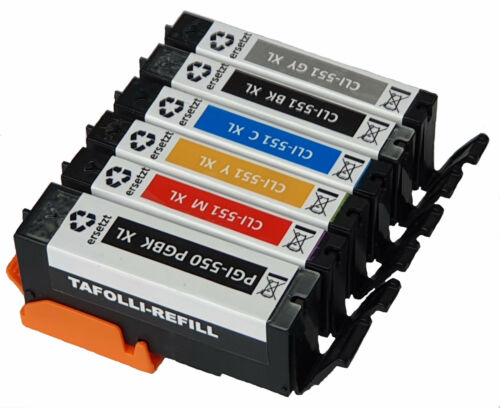 Original Patronen Satz für Pixma IP7250 MG5450 MG5550 MG5650 MX725 MX925 mit GY - Bild 8 von 14