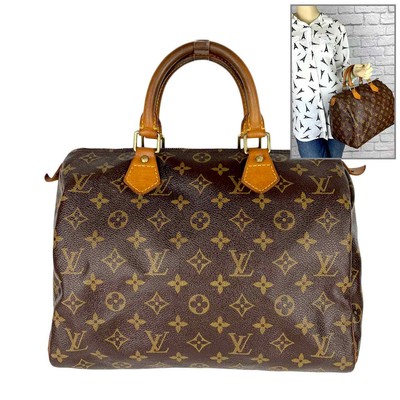 Auth Vintage 1999 Vuitton Coated Canvas Monogram LV Speedy 30 Bag | eBay