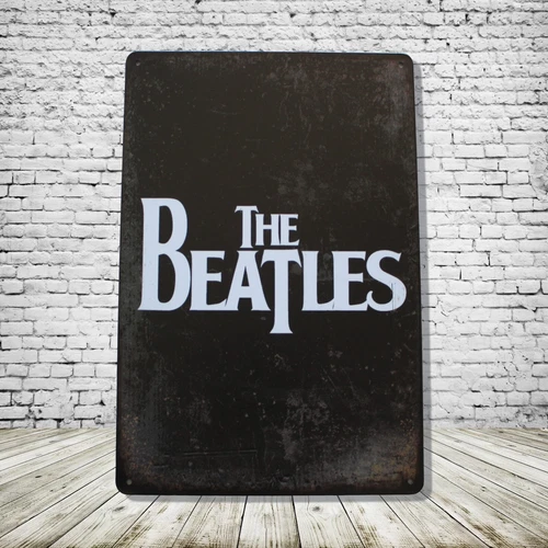 The Beatles Vintage Style Tin Metal Bar Sign Poster Man Cave Collectible New
