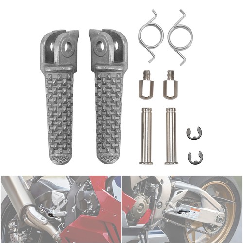 Front Footrest Foot Pegs Fit For Honda CBR600RR CBR1000RR CB1000R 2008-2025 - Picture 5 of 13