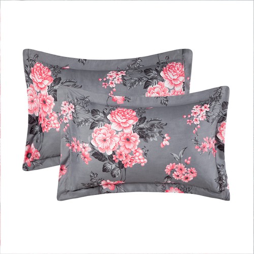 Reversible Duvet Quilt Cover Bedding Set Single Double King Size With Pillowcase - Picture 129 of 137