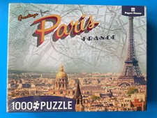GREETINGS FROM PARIS FRANCE 1000 PIECE JIGSAW PUZZLE NEW SEALED