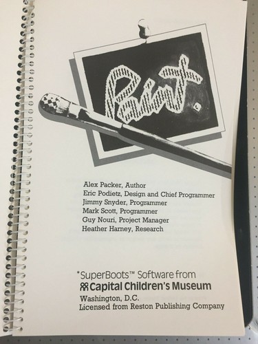PAINT BY THE CAPITAL CHILDREN'S MUSEUM Disk 800/XL/XE Atari DX5048 - Picture 8 of 10