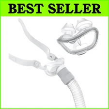 Lightweight CPAP Replacement Set with Large Pillow and Swivel Tubing for Comfort