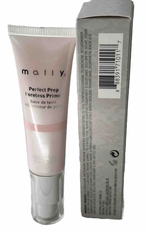 Lote para 2 imprimaciones sin poros MALLY Perfect Prep con bomba ~ 2 x 1,0 oz nuevas en caja-2 piezas Foto 4 de 4
