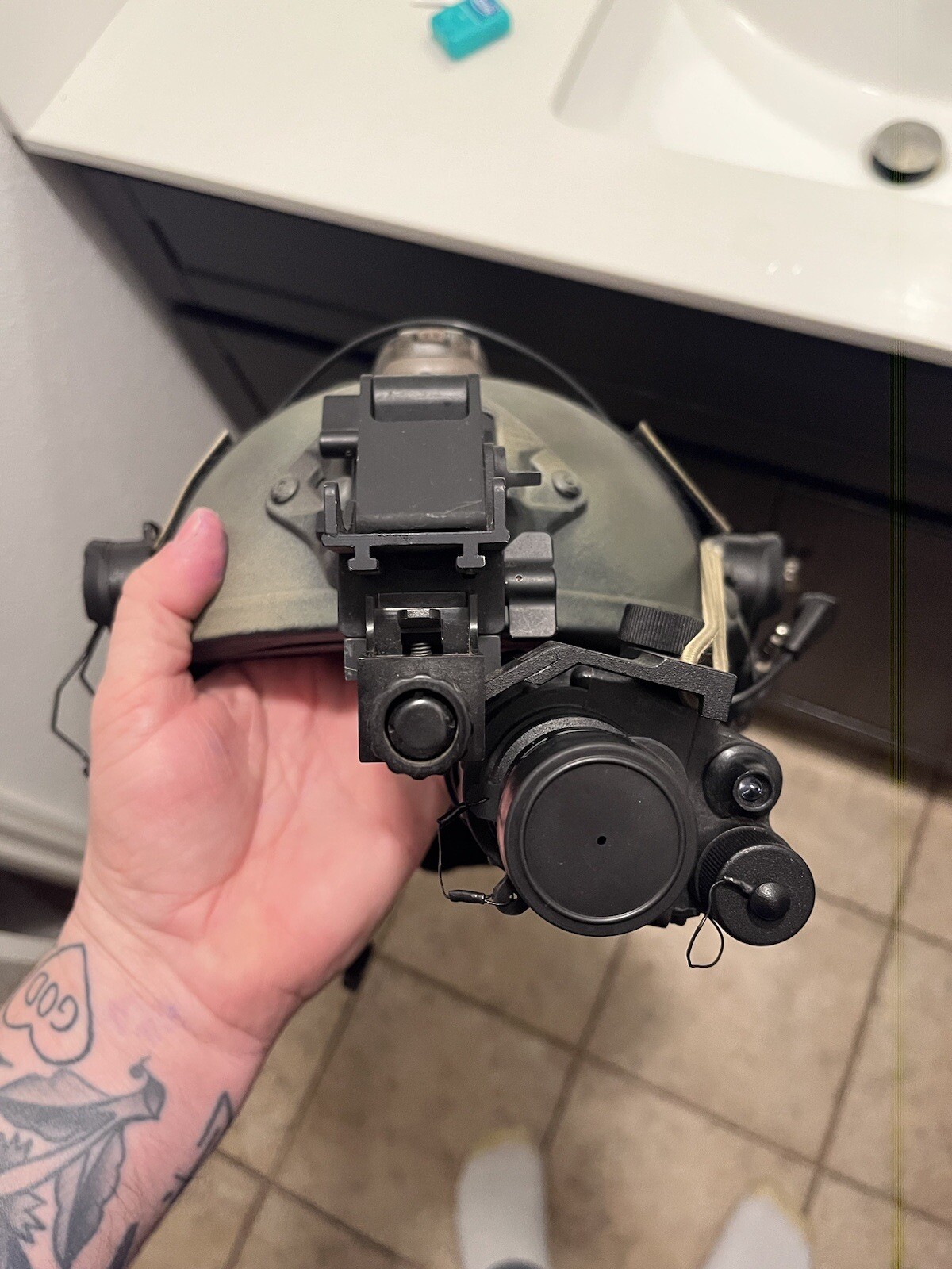 Bering Optics GT14 Night Vision Monocle Gen 2+ White Phosphor W/mount