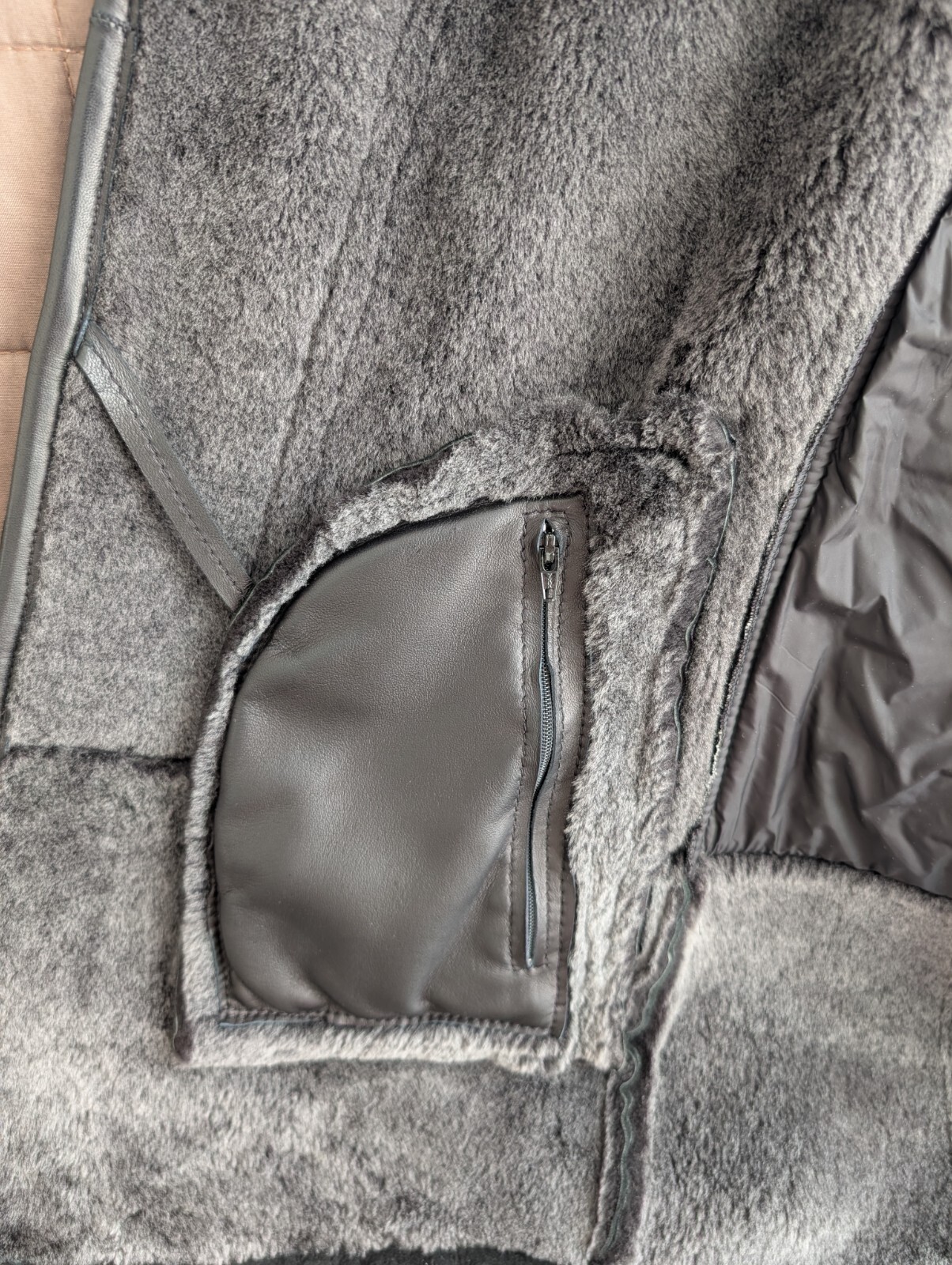 Patrick Hellmann Womens Shearling Nubuck Black Le… - image 16