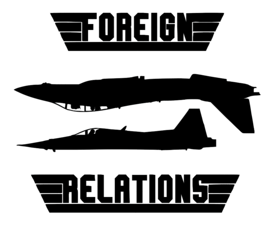 Foreign Relations Top Gun VINYL DECAL STICKER Car Window Bike eBay
