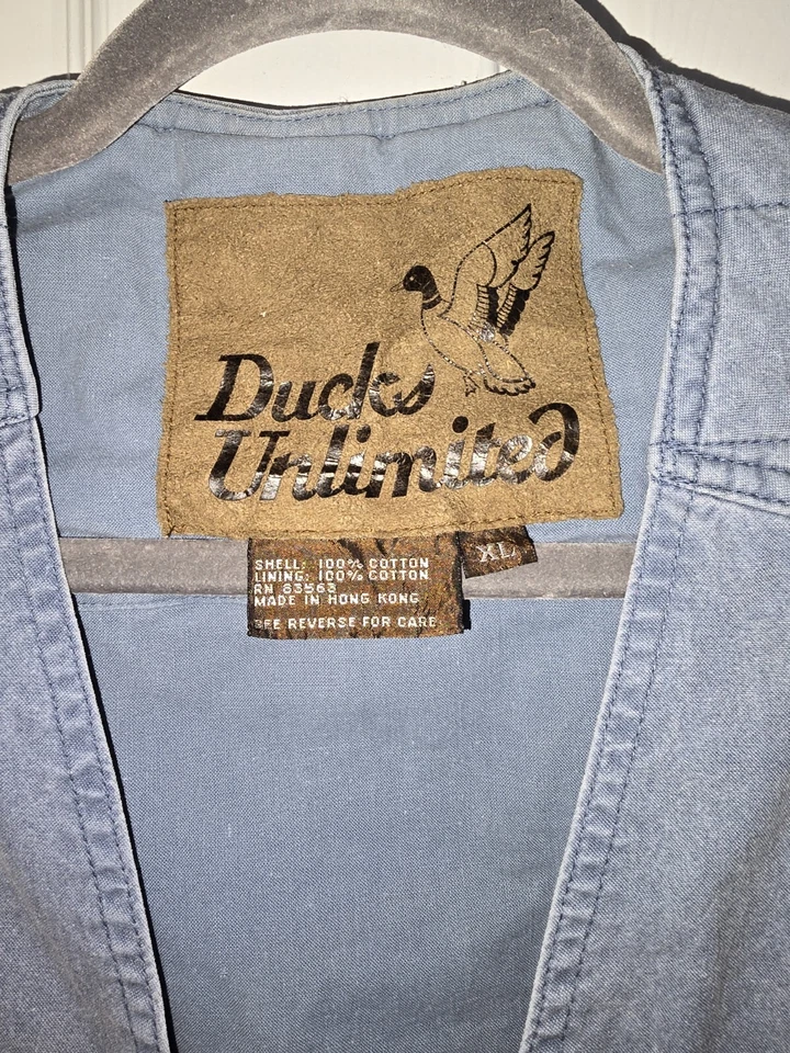 vintage ducks unlimited Vest Size XL - Image 4 of 4