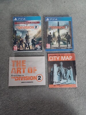 Tom Clancy The Division 2 - Washington Edition (Sony PlayStation 4, 2019) PS4 