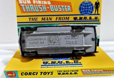CORGI 497 MAN FROM U.N.C.L.E. Oldsmobile Super 88 Model TV Car On