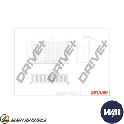 LUFTFILTER FÜR NISSAN CUBE NV200/EVALIA/Bus/Kasten NOTE MICRA/III MARCH TIIDA  
