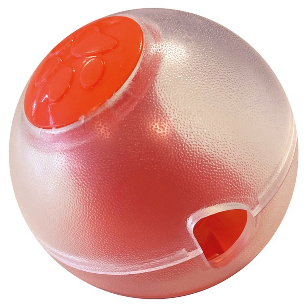 Duvo+ Hundespielzeug Snackball Giggle 8 Cm, Orange, FüR Hunde, Mit GeräUsch-image