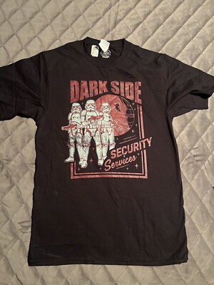 Star Wars Dark Side Shirt New Dark Side Security Size Small Stormtrooper