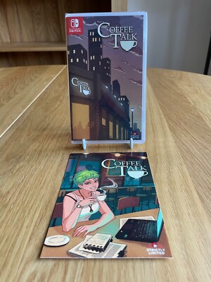Coffee Talk Nintendo Switch Strictly Limited Games SLG - Brandneu Sealed