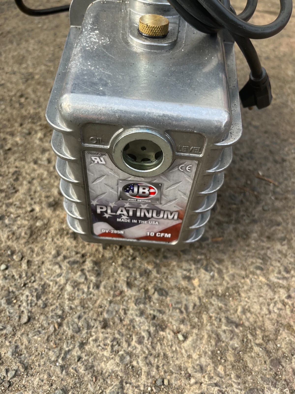 JB platinum vacuum pump 10CFM DV285N eBay