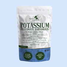 Potassium Gluconate 88mg Potassium per capsules No Fillers