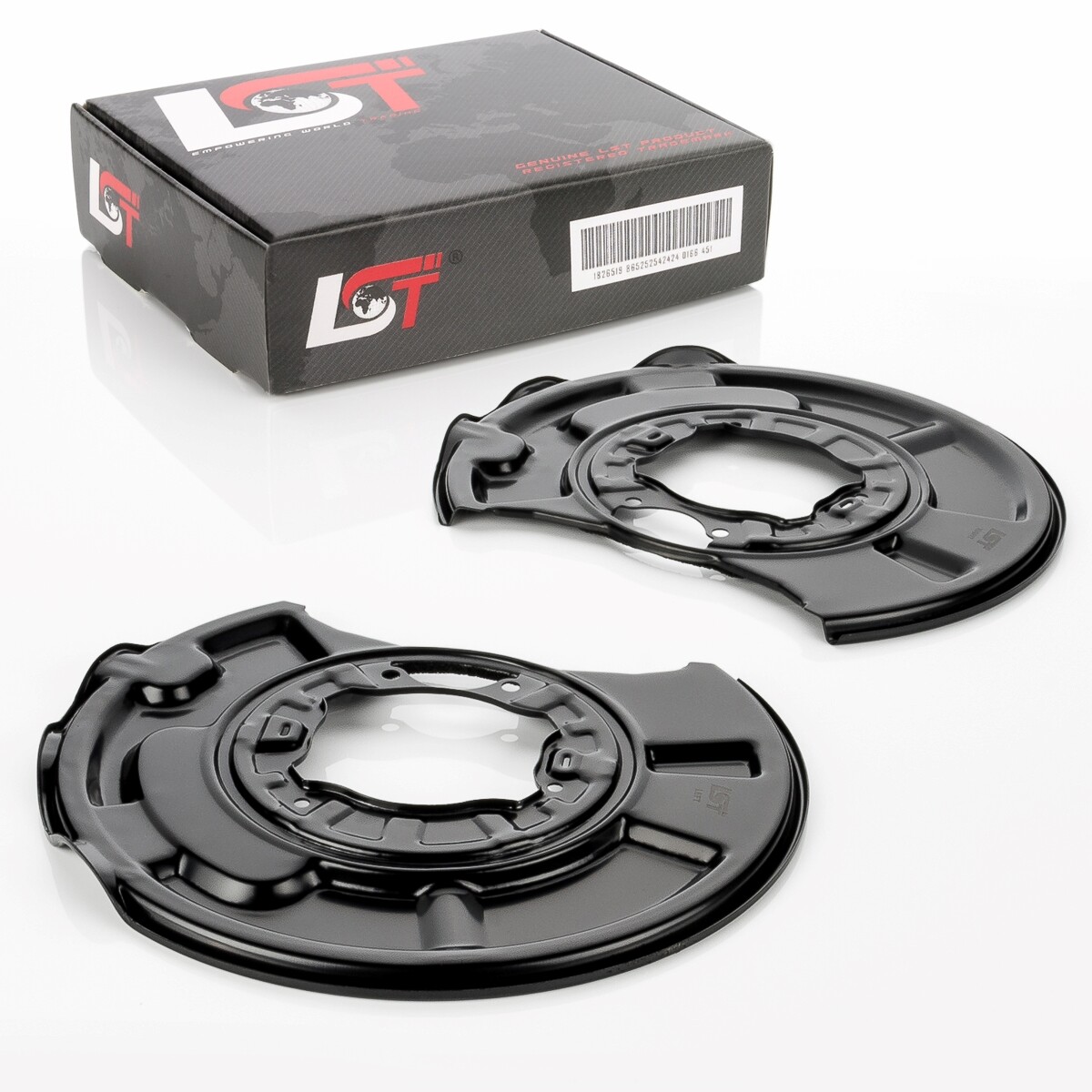 2x Lamination Mudguard Brake Disc Rear LR for Mercedes W211 S211