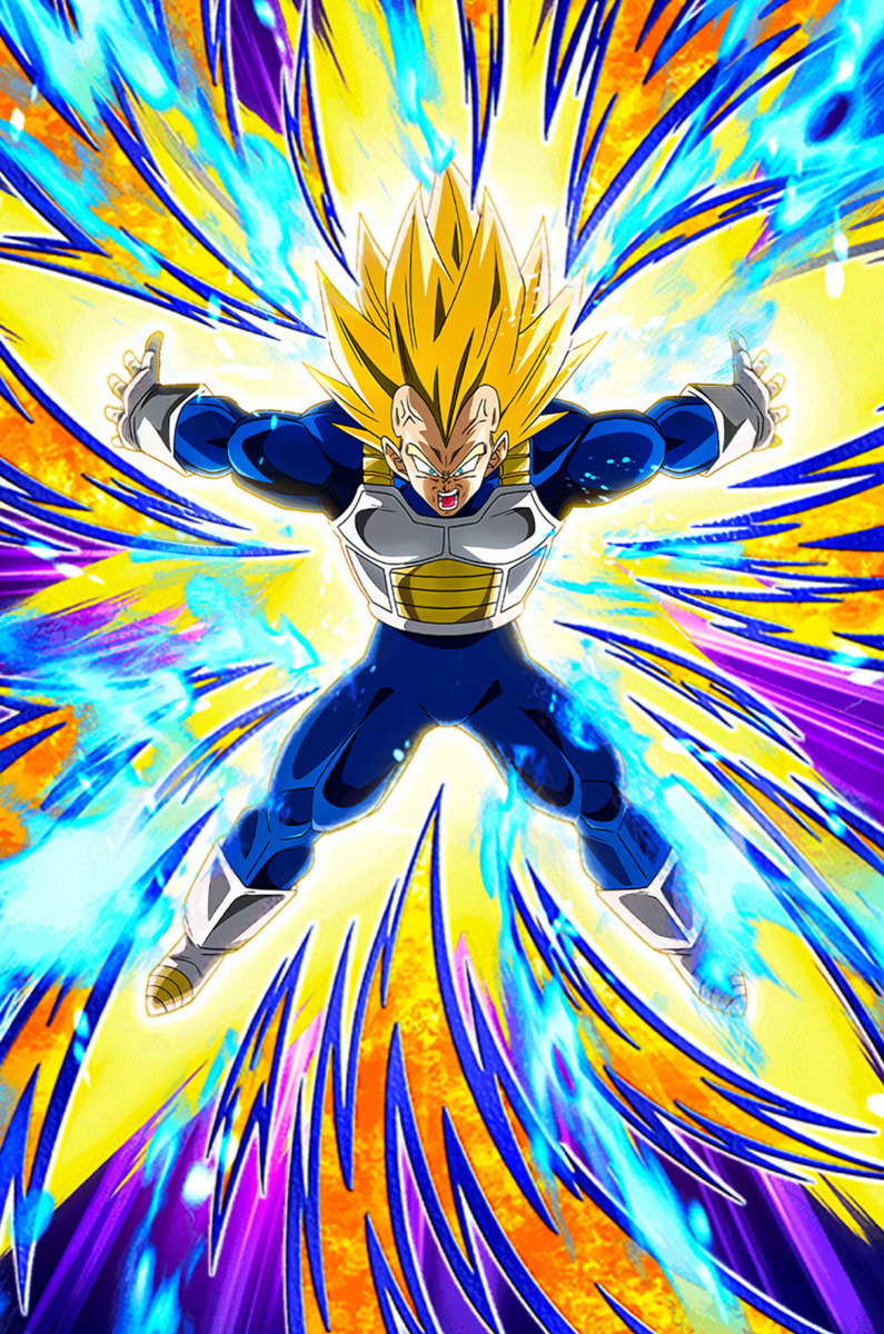 Dragon Ball Z Vegeta Final Flash poster (24x36 inches)