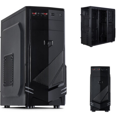 PC Gehäuse B-30 ATX, µATX MidiTower Case USB 2.0 ohne Netzteil w/o PSU