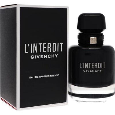 Givenchy L'interdit Eau De Parfum Intense Spray for Women 2.7Oz / 80ml Brand New