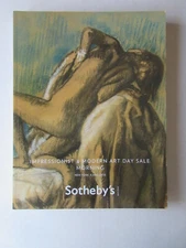 Sotheby's Impressionist Modern Art Day Sale Morning Auction Catalog May 8, 2008