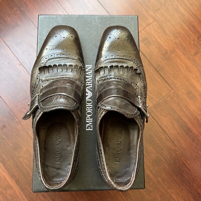 Emporio Armani size 7 EA7 Emporio Armani Black Logo Trainers | Junior Couture USA main image 3
