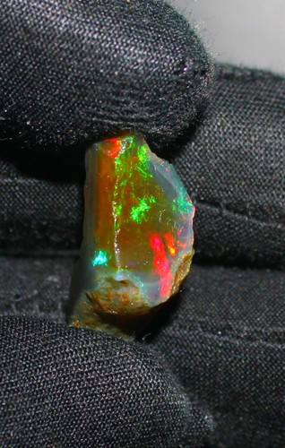 Opal Rough, Ethiopian Opal Rough, Raw Opal, Crystal Opal fire Specimen, 8.50 Cts - Picture 2 of 3
