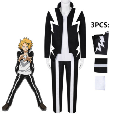 My Hero Academia Kaminari Denki Cosplay Kostüm Halloween Karneval Anzüge Outfits