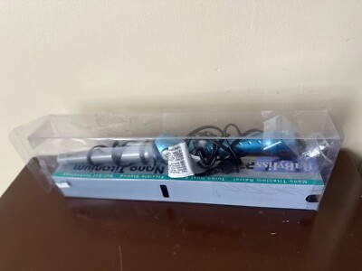 Babyliss Pro Nano Titanium Hair Curler Blue Extended Barrel Curling Iron SZ N200