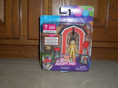 ADOPT ME! NURSERY Figure Playset w VIRTUAL ITEM CODE & Task Board 2024 NEW