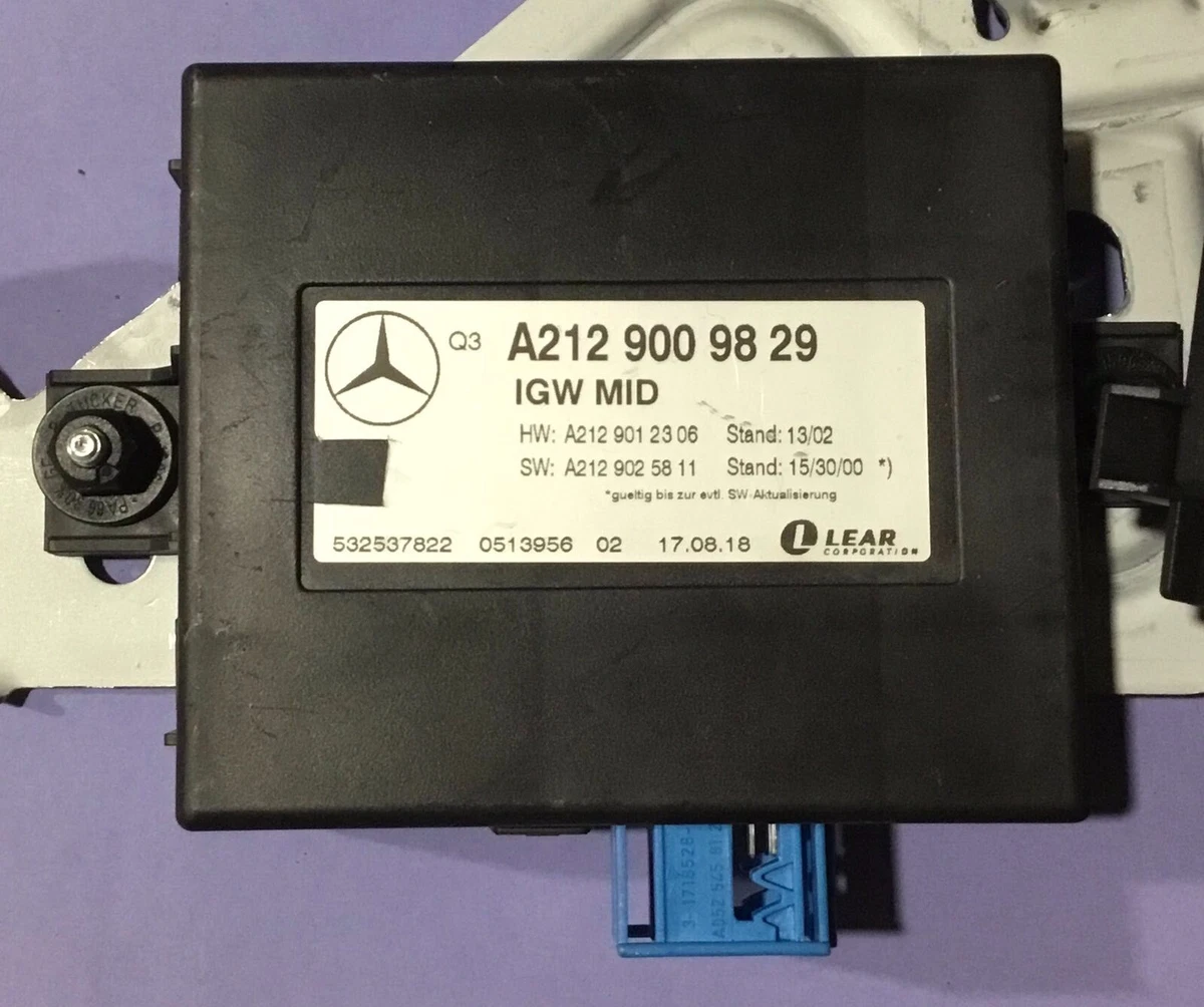 MERCEDES-BENZ W166 GATEWAY CONTROL MODULE A2129009829 | eBay