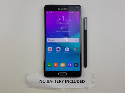 Samsung Galaxy Note 4 (SM-N910P) 32GB - Black (Sprint) Smartphone - J9325