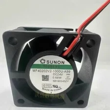 SUNON MF40202V2-1000U-A99 4020 DC24V 0.68W 4CM 2-Wire Silent Cooling Fan