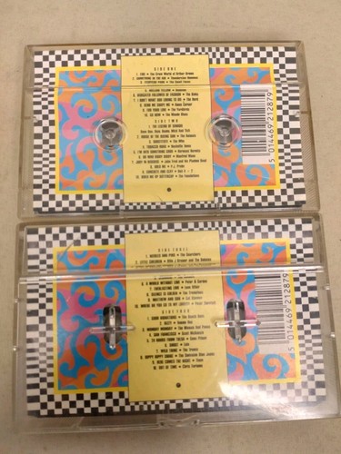 VARIOUS ARTISTS - SIXTIES MANIA - DOUBLE CASSETTE TAPE ALBUM 1986 1960S MUSIC - Picture 2 of 3